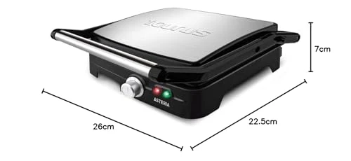 Taurus Asteria Izgara | 2200W | Siyah/paslanmaz çelik - Resim 7