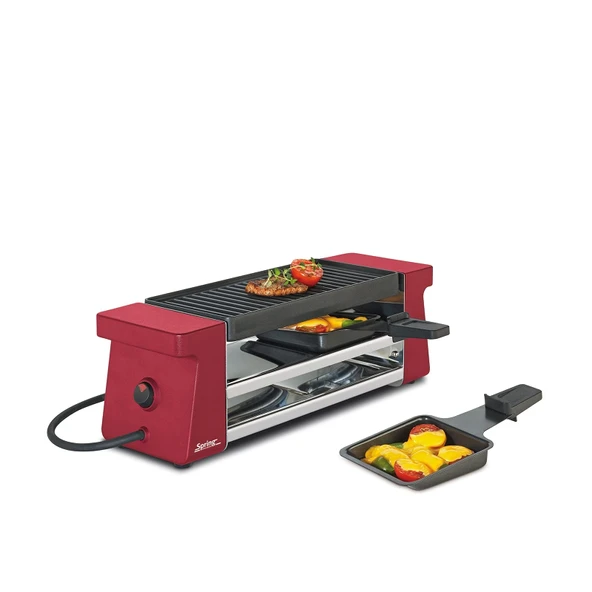 Raclette2 Kompakt - rood Spring 3037003001Raclette2 Kompakt ürün görseli 1