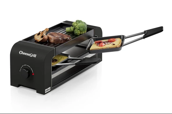 Stöckli Raclette CheeseGrill 2 Siyah - Resim 2
