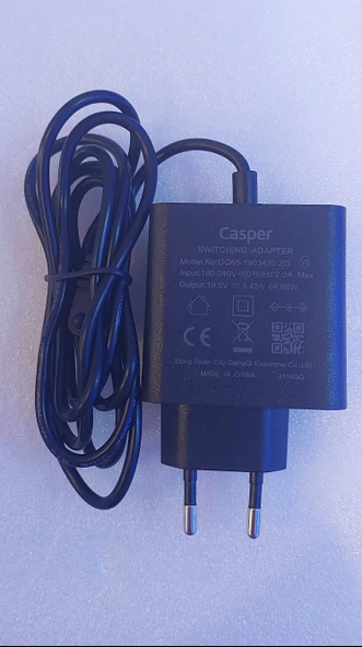 Casper X600 Adaptör 19V 3.42A 65W ORJİNAL ürün görseli 1