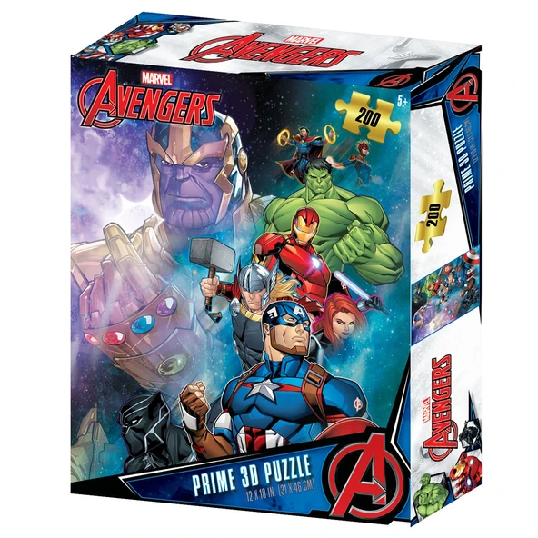 Prime 3D - Avengers 200 Parça Puzzle 33125 ürün görseli 1