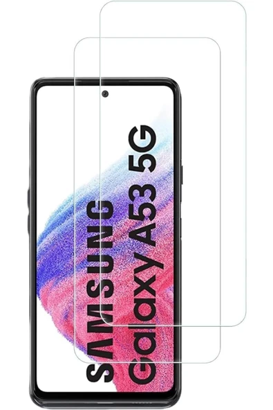 Samsung Galaxy A53 5g Uyumlu Tam Uyumlu Temperli Cam Ekran Koruyucu Kırılmaz Cam ürün görseli 1
