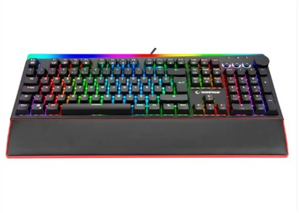 Rampage KB-R97 X-TRACER Siyah  RGB Aydınlatmalı Red SwitchGaming Oyuncu Mekanik Klavye ürün görseli 1