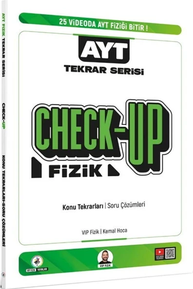 AYT Fizik Check-Up Fizik Konu Tekrarları Soru Çözümleri VİP Fizik ürün görseli 1