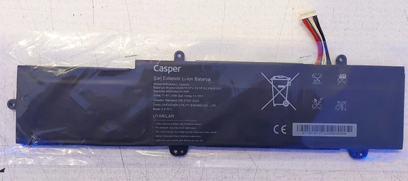 Casper C500 Batarya 4000mAH/45.6Wh ORJİNAL U569751PV ürün görseli 1