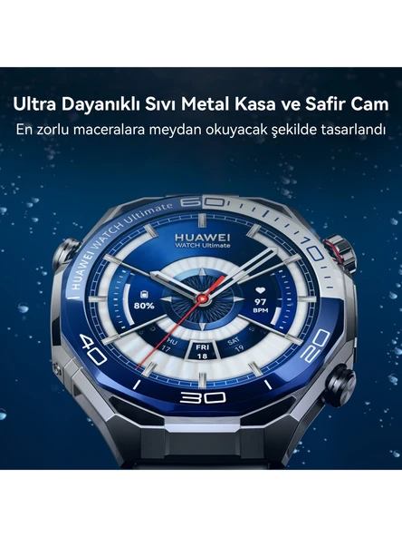 Huawei Watch Ultimate 2  Mavi - Resim 7