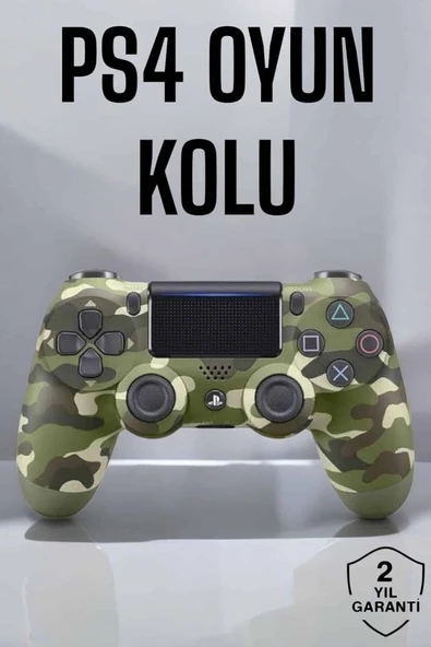 PS4 Oyun Kolu Kamuflaj Desenli Joystick ürün görseli 1