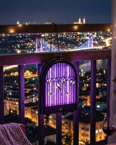Elektrikli Sivrisinek Öldürücü UV Lamba Sessiz ve Taşınabilir ürün görseli 1