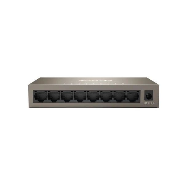 Tenda TEG1008M 8 Port 10-100-1000 Mbps Switch Metal Kasa ürün görseli 1