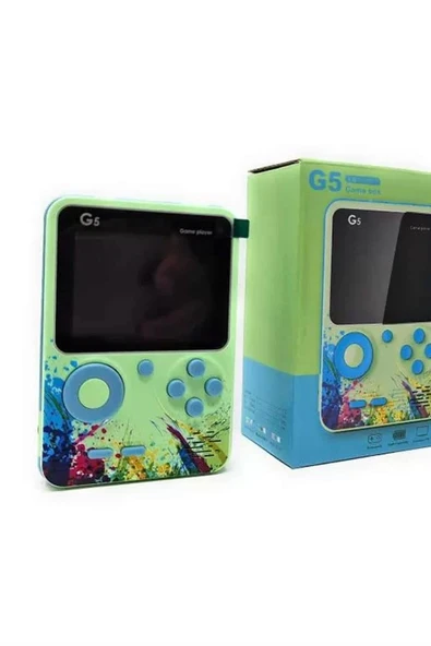 3.5 İnç Klasik Retro LCD Ekran 500 Oyunlu Oyun Konsolu Taşınabilir ürün görseli 1