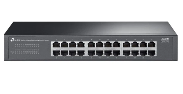 Tp-Link LS1024G 24 Port 10-100-1000 Mbps Switch Metal Kasa ürün görseli 1