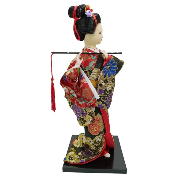 Japon Kimonolu Geyşa Bebek Biblo 30 cm No.19 ürün görseli 1