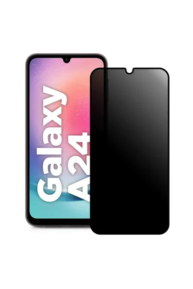 Samsung Galaxy A24 Hayalet Ekran Koruyucu 9H Tam Uyumlu Gizleyen Kırılmaz Cam ürün görseli 1