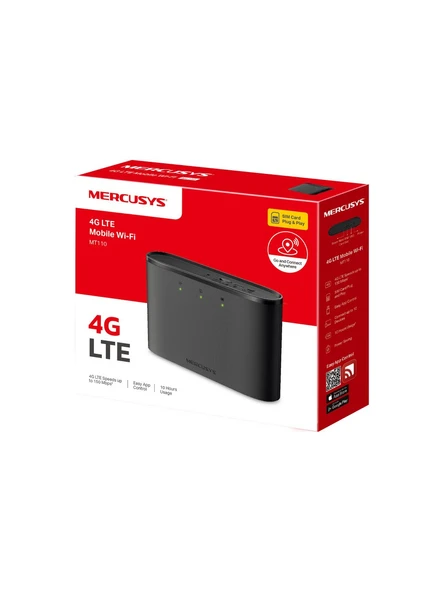 Mercusys MT110 150 Mbps 4G Taşınabilir Modem - Resim 2
