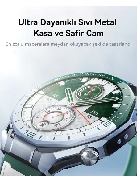 Huawei Watch Ultimate 2  Yeşil - Resim 7