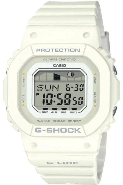 CASIO G-Shock GLX-S5600-7BDR Beyaz Renk 20 ATM Su Geçirmez Yeni Dijital Kadın Kol Saati ürün görseli 1