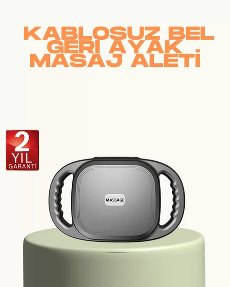 2000 mAh Şarjlı Masaj Tabancası 6 Başlık Ayarlı Güçlü Masaj Cihazı ürün görseli 1