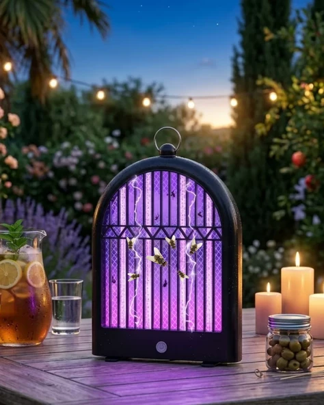 USB-C Şarjlı Sivrisinek Lambası Sessiz ve 360 Derece Koruma ürün görseli 1