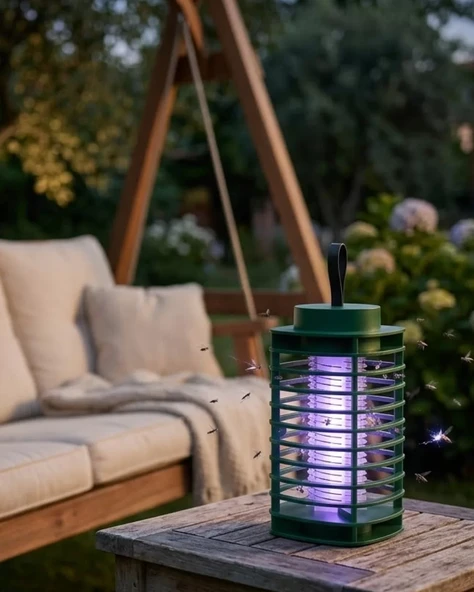 Elektrikli Sinek Öldürücü Lamba UV LED Teknolojili Sessiz ve Etkili ürün görseli 1