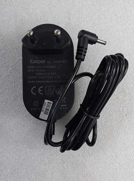 Casper C370 Adaptör 12V 2.0A 24W Orijinal ürün görseli 1