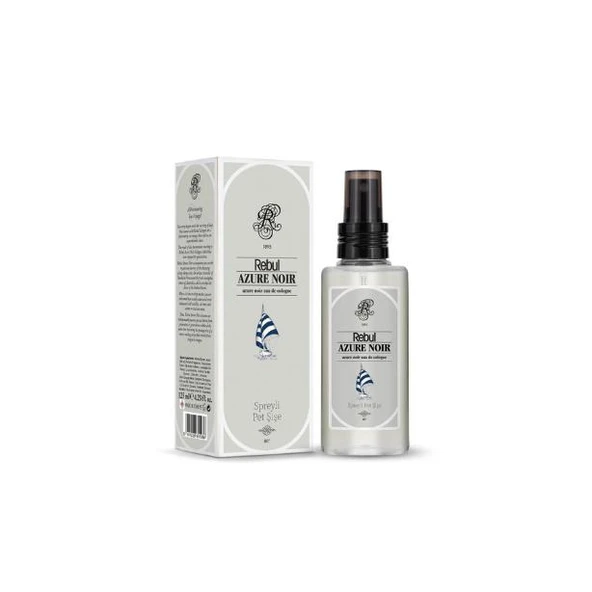Rebul Spreyli Pet Şişe Kolonya 125 ml - Azure Noir ürün görseli 1