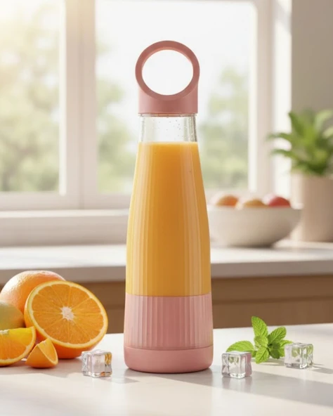 Taşınabilir Smoothie Blender 400 ml USB Şarjlı ürün görseli 1