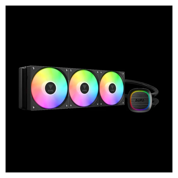 GAMDIAS AURA GL360 V2 360mm RGB 3 Fanlı CPU Sıvı Soğutma(1923) ürün görseli 1