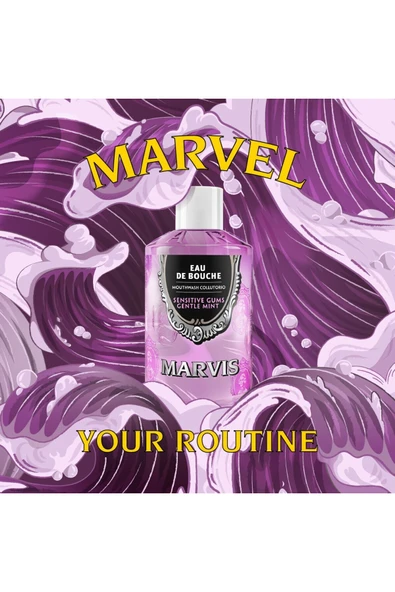 Marvis Sensitive Gum Ağız Bakım Suyu 400 ml - Resim 4