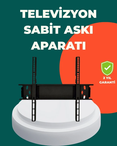 32-65 İnç LCD LED TV Askı Aparatı 75 kg Taşıma Güçlendirilmiş Çelik ürün görseli 1