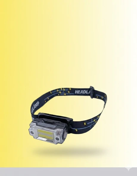 Kafa Lambası Led Fener Pratik Taşınabilir Ayarlanabilir USB Şarjlı ürün görseli 1