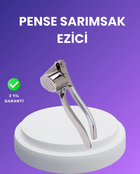 Sarımsak Presi Kolay Temizlik ve Yüksek Basınçlı Ezme ürün görseli 1