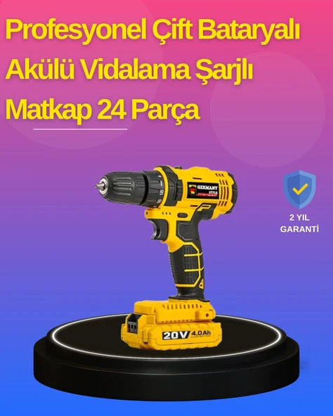 Hafif ve Ergonomik 12V Kablosuz Matkap | Hızlı Şarj ve Uzun Pil Ömrü ürün görseli 1