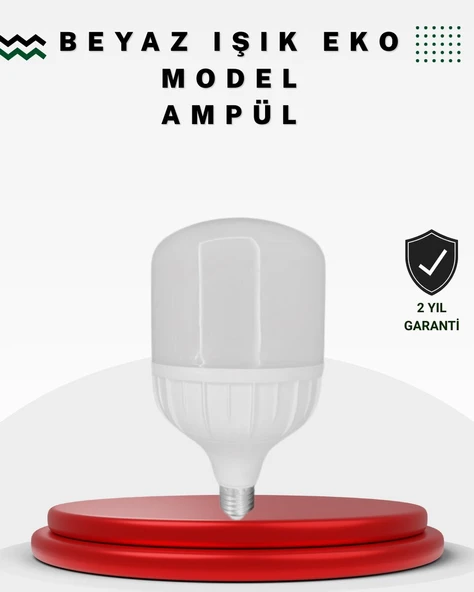 Acil Durumlara Uygun Şarjlı Torch LED Ampul 30 Watt ürün görseli 1