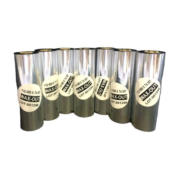 PG Ribon Wax 110mm x 74m (10lu Paket)(1923) ürün görseli 1