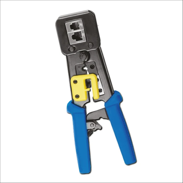 EKD-PN20 RJ45/RJ11 ikili Pense  Yeni Nesil Kablo Ucu Konnektör Sıkma Pensesi(1923)