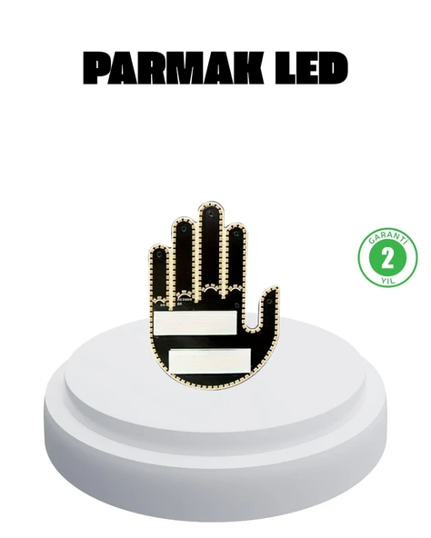 176 LED Amber Renkli El Hareketiyle Kontrol Edilen Motosiklet Dönüş Sinyali ürün görseli 1