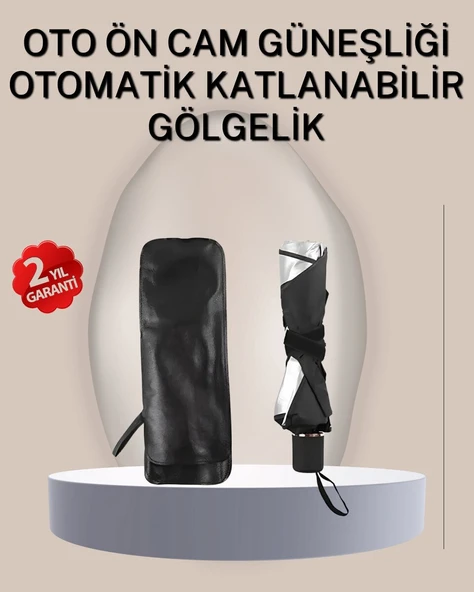 Dayanıklı UPE Alaşımlı Şemsiye Tipi Araç Güneşliği - Kolay Katlanır ürün görseli 1