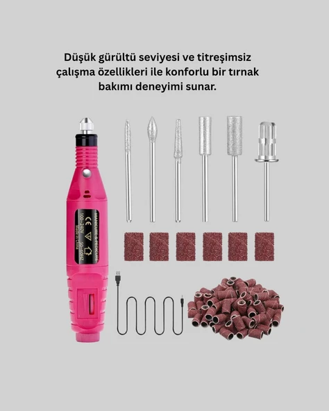 Ev Tipi Profesyonel Tırnak Törpüleme Aleti - Resim 4