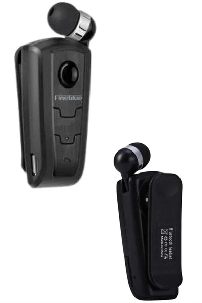 Mikrofonlu Makaralı Bluetooth Kulakiçi Kulaklık Android ve İOS Uyumlu ürün görseli 1