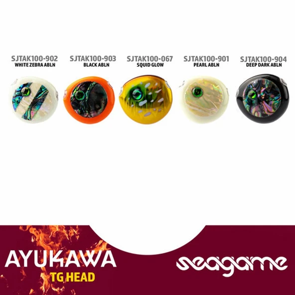 Seagame Ayukawa 60gr Tungsten Tai Rubber Jig Yem ürün görseli 1