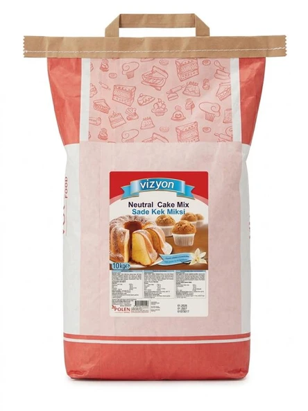 VİZYON KEK MİKSİ SADE  (10 KG.) ürün görseli 1