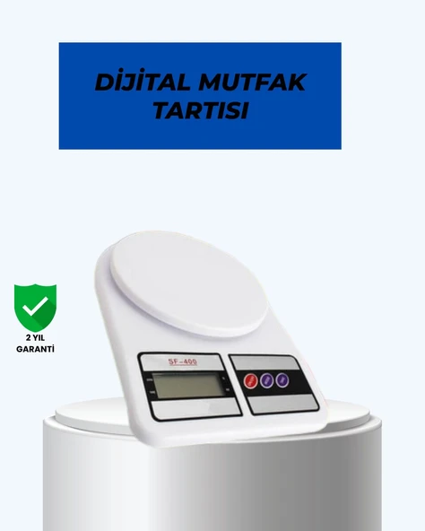 Taşınabilir Dijital Terazi - Çift Ölçü Birimi Destekli ürün görseli 1