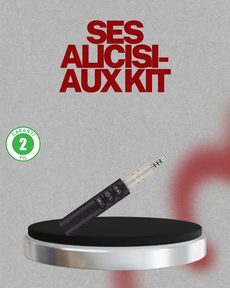 Taşınabilir Bluetooth 4.1 Ses Adaptörü - 10 Metre Çekim Mesafesi ürün görseli 1