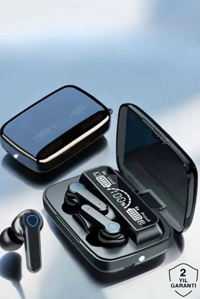 Bluetooth Kulaklık Dijital Göstergeli Kablosuz Uzun Pil Ömrü ürün görseli 1