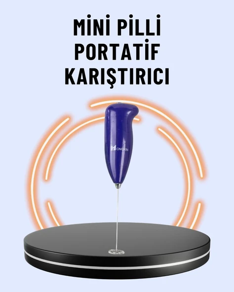 Portatif Kahve Köpürtücü - Latte Cappuccino Milkshake ve Puding Yapıcı ürün görseli 1