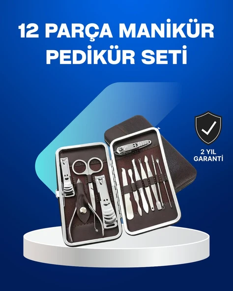 Tüm İhtiyaçlara Uygun Taşınabilir Manikür & Pedikür Seti ürün görseli 1