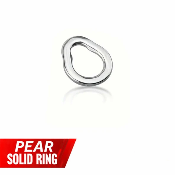 Alesta Pear Solid Ring Suni Yem Halkası ürün görseli 1