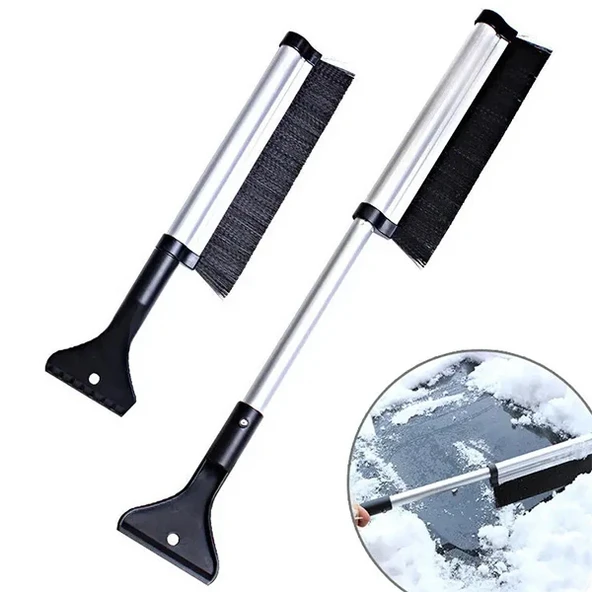 ALLY 65CM Oto Araç Buz kazıyıcı fırça Kar Temizleme Fırçası-(5775) ürün görseli 1