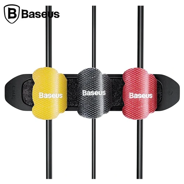 Baseus Cable Fixer Kit Kablo Organizatör Tutucu Ve Ayrıştıcı-(5775) ürün görseli 1