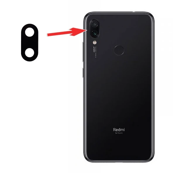 Xiaomi Redmi Note 7 Arka Kamera Lens Cam-(5775) - Resim 2